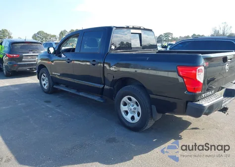 2017 Nissan Titan S z USA, uszkodzony, nr VIN 1N6AA1EJ0HN506979